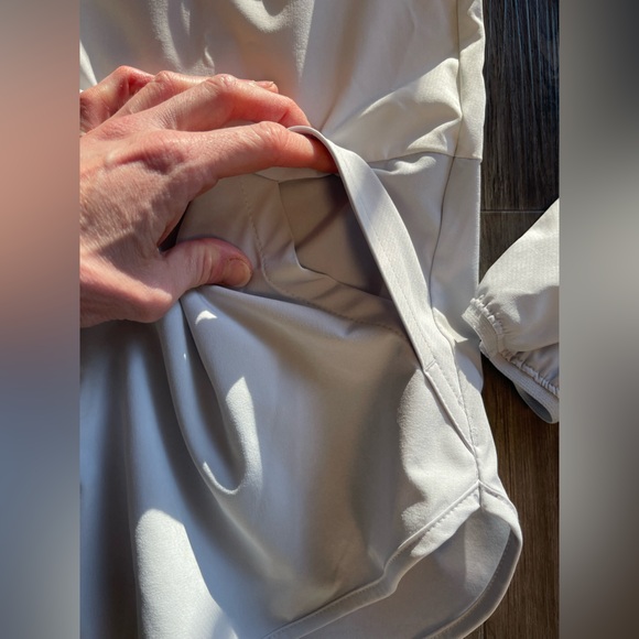 Under Armour Squad Woven / Storm Squad Warm-Up Jacket Small White Gray Black - Picture 5 of 6